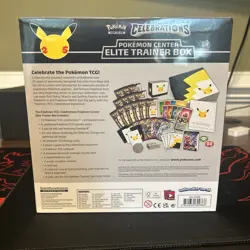 Pokemon 25th Anniversary Celebrations Pokemon Center ETB NEW Sealed - Image 3