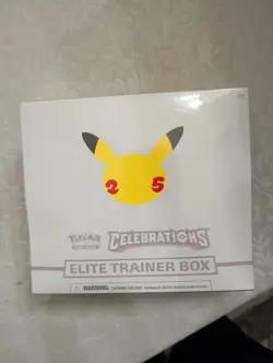 Pokemon TCG Celebrations Elite Trainer Box ETB 25th Anniversary 2021 Sealed! Dam - Image 1