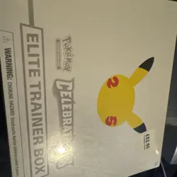 Pokemon Celebrations 25th Anniversary Elite Trainer Box ETB w/ETB Case - Image 2
