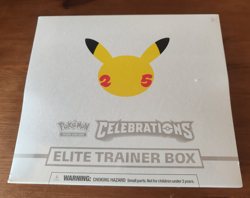 Pokemon TCG Celebrations Elite Trainer Box ETB 25th Anniversary English - Image 1
