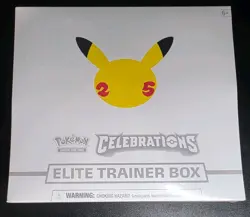 Pokemon Celebrations 25th Anniversary Elite Trainer Box ETB | Sealed 820650809866 - Image 1