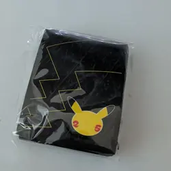 Pokemon Celebrations 25th Anniversary Etb Deck Sleeves New And Sealed Pack Of 65 - Image 1