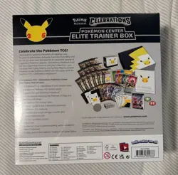 Pokemon Center Celebrations Elite Trainer Box ETB 25th Anniversary SEALED PC 820650809866 - Image 2