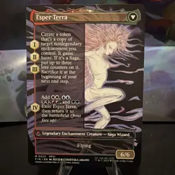 MTG - Terra, Magical Adept Borderless full art Final Fantasy non foil M0323 - Image 2