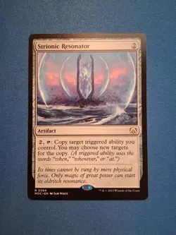 Strionic Resonator Commander: March of the Machine NM Magic MTG - Image 1