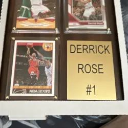 Panini Derrick Rose Chicago Bulls 2011-12 3-Card Lot NBA Hoops Optic - Image 3