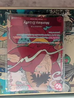 One Piece Card Game ENGLISH Version 1st Anniversary Set New - Image 5