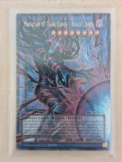 CORI-EN027 Magician of Dark Chaos - Black Chaos : Extended Art Ultra Rare Card - Image 1