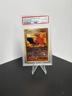 Psa 10 Japanese Reverse Charizard Neo 2 File - Image 1