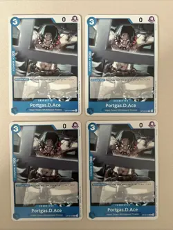 Portgas.D.Ace OP16-049 One Piece The Time Of Battle English Mint X4 - Image 1