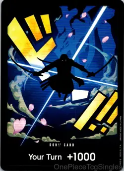DON!! CARD (ZORO) DON!! PREMIUM BOOSTER -THE BEST- ONE PIECE - Image 1