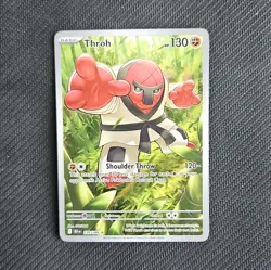 Pokemon TCG Throh Black Bolt Illustration Rare Card 128/086 - Image 1