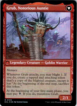 Grub, Storied Matriarch // Grub, Notorious Auntie FOIL ECL-105 NM - Image 2