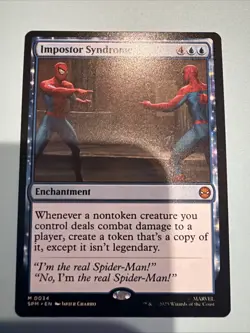 Impostor Syndrome Marvel's Spider-Man Regular Mtg M/NM Mythic - Image 2