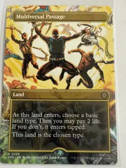 MTG Multiversal Passage 0206 Regular (Borderless) Marvel's Spider-Man NM SPM - Image 1