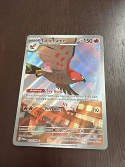 Talonflame 091/088 Illustration Rare Pokemon Perfect Order - Image 1