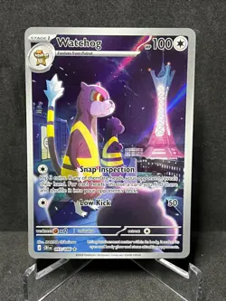 Watchog 097/086 Holo Illustration Rare Chaos Rising Pokemon Near Mint - Image 1