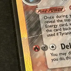 Pokemon TCG Tyranitar Delta Species 16/113 Holo Rare 2005 - Image 2