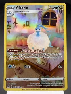 Altaria GG17/GG70 - Holo Rare - Crown Zenith Pokemon Card NM - Image 1