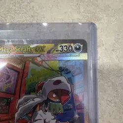 Mega Scrafty ex 285/217 SIR, Ascended Heroes, Full Art Holo, Pokemon TCG, NM - Image 3
