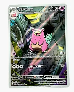 Slowbro 090/084 - Illustration Rare - Pokemon TCG: Pitch Black - Image 1