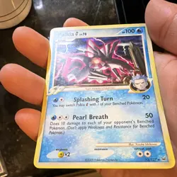 Nintendo Pokemon TCG Palkia G SP 12/127 Platinum Holo Rare EN 2009 100 HP - Image 2