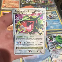 Pokemon TCG Rayquaza C LV.X Diamond & Pearl DP47 Promo 120 HP Level Up English - Image 1
