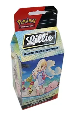 Pokemon Lillie Premium Tpurnament Collection Trading Card Game - Image 1