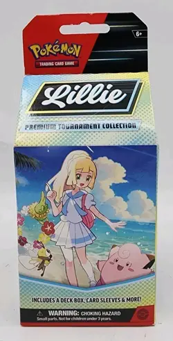Pokemon Lillie Premium Tpurnament Collection Trading Card Game - Image 2