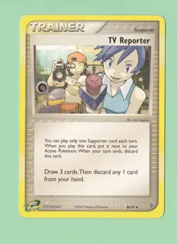 Pokemon 2003 TV Reporter 88/97 Trainer - Image 1