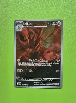 Pokemon Scizor Illustration Rare Sv03: Obsidian Flames 205/197 - Image 1