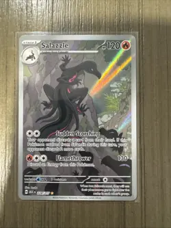 Salazzle 224/217 Illustration Rare ME: Ascended Heroes Pokemon Near Mint - Image 1