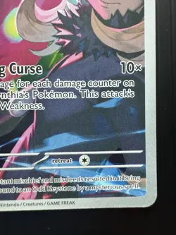 Pokemon Cynthia's Spiritomb 244/217 Me: Ascended Heroes Holo (LP) - Image 5