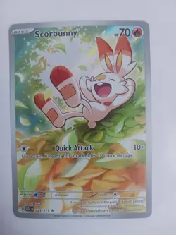 Pokemon: Scorbunny 225/217 Illustration Rare, Ascended Heroes NM/M - Image 2