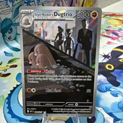 Team Rocket's Dugtrio 239/217 Ascended Heroes Pokemon Holo NM/M - Image 1