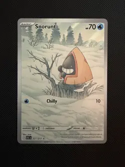 Pokemon TCG Snorunt 227/217 Ascended Heroes Illustration Rare NM Card - Image 1