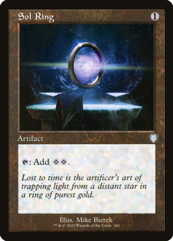 Sol Ring [The Brothers' War Commander] M/NM MTG Magic - Image 1