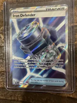 Pokemon Iron Defender Ultra Rare #110/084 Pitch Black - Image 1