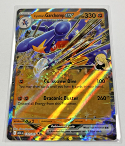 Pokemon Ascended Heroes Cynthia’s Garchomp EX 111/217 Mega Evolution NM - Image 1