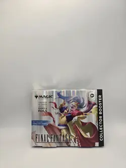 Magic: The Gathering - Final Fantasy Collector Omega Booster Pack! NEW/SEALED - Image 1