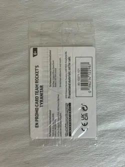Pokemon Center Stamp Team Rocket's Tyranitar Promo Destined 096/182 Sealed - Image 3
