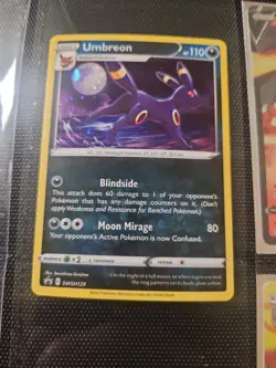 Pokemon TCG Umbreon SWSH129 Black Star Promo - NM ✨- Cosmo Holo - Image 3