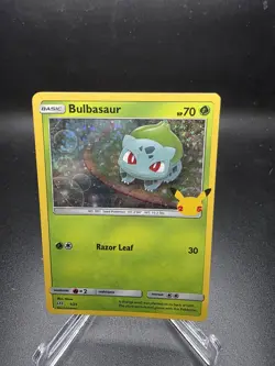 Bulbasaur 1/25 Holo Promo McDonald's 25th Anniversary Promos Pokemon Card - Image 1