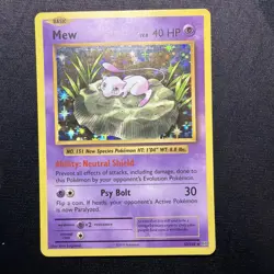 2016 Pokemon XY Evolutions Mew Holo #53/108 - Image 1