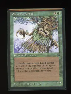 Wood Elemental - Legends - 1994 - Magic the Gathering - Image 1