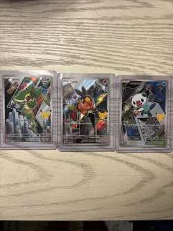 First Partner Series 2 Illustration Collection: Unova Starters Gen 5 Pokemon TCG - Image 1