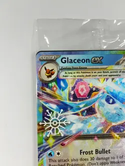 Pokemon TCG Glaceon ex 026/131 Stamped Promo Holiday Calendar SEALED NM - Image 2