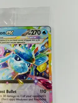 Pokemon TCG Glaceon ex 026/131 Stamped Promo Holiday Calendar SEALED NM - Image 3
