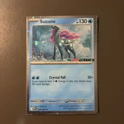Suicune - 026/094 - EB Games Stamped Promo - Pokemon TCG - Image 1