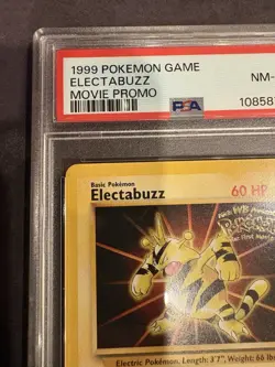 Pokemon Electabuzz Movie Promo Holo Wotc Promo #2 PSA 8.5 Eng 1999 - Image 5